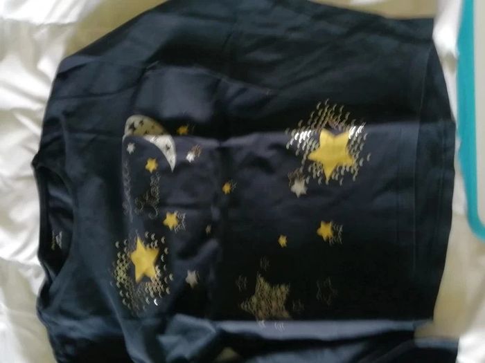 T shirt gris manches longues - photo numéro 2