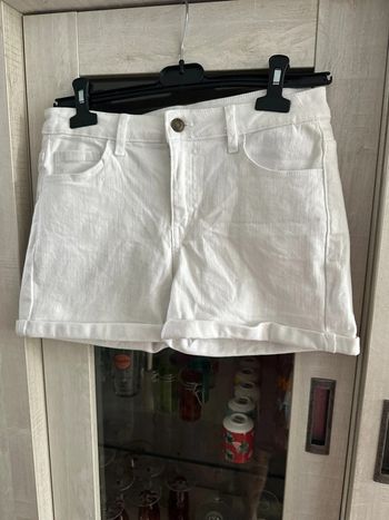 Short blanc la halle taille 38