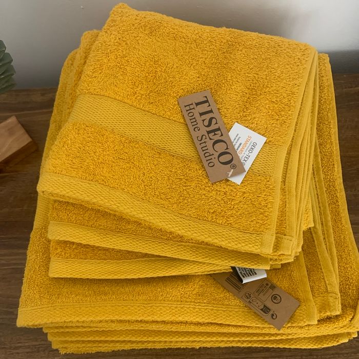 Lot de 3 draps de bain et 3 serviettes invitées - photo numéro 2