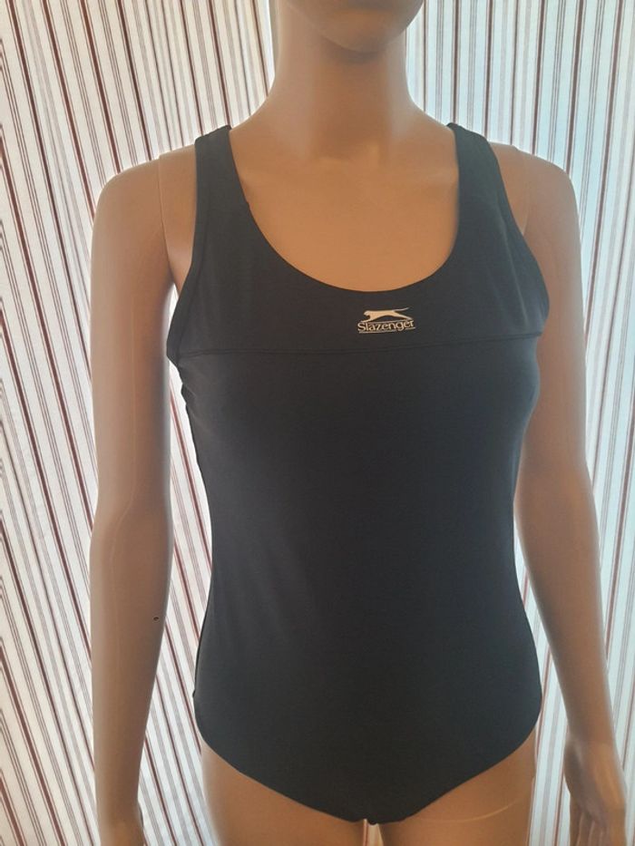 Maillot de bain noir Slazenger eu 42 neuf - photo numéro 7