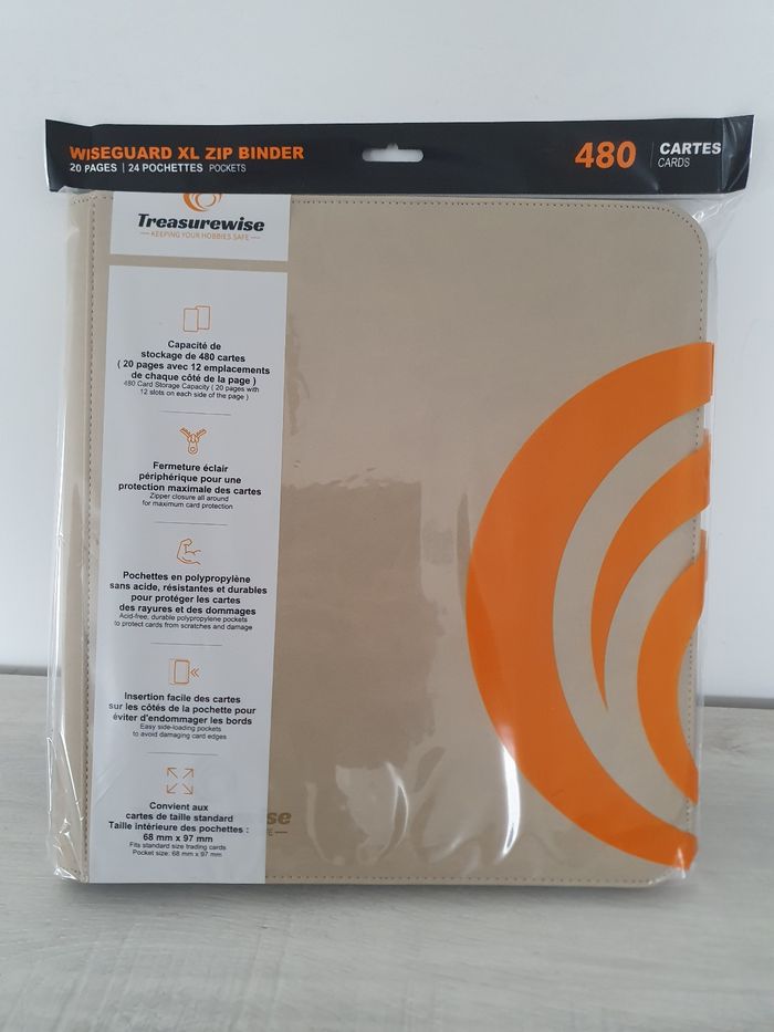 Portfolio TreasureWise Zip Binder 480 Sable