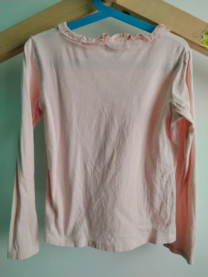 T-shirt manches longues fée Poussière d'étoiles SGMJ 9 ans - photo numéro 2