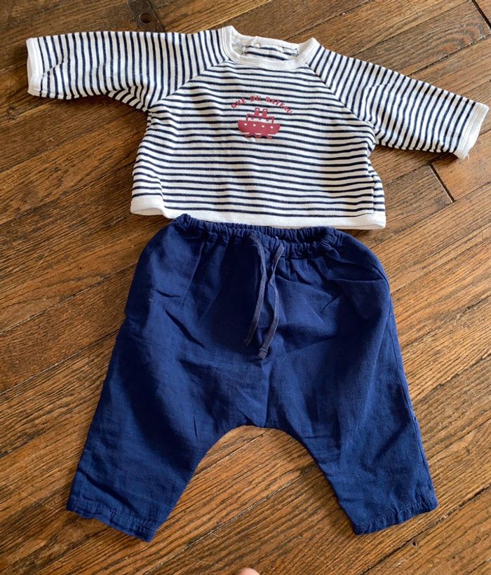 Ensemble sweat Bout’chou 3 mois