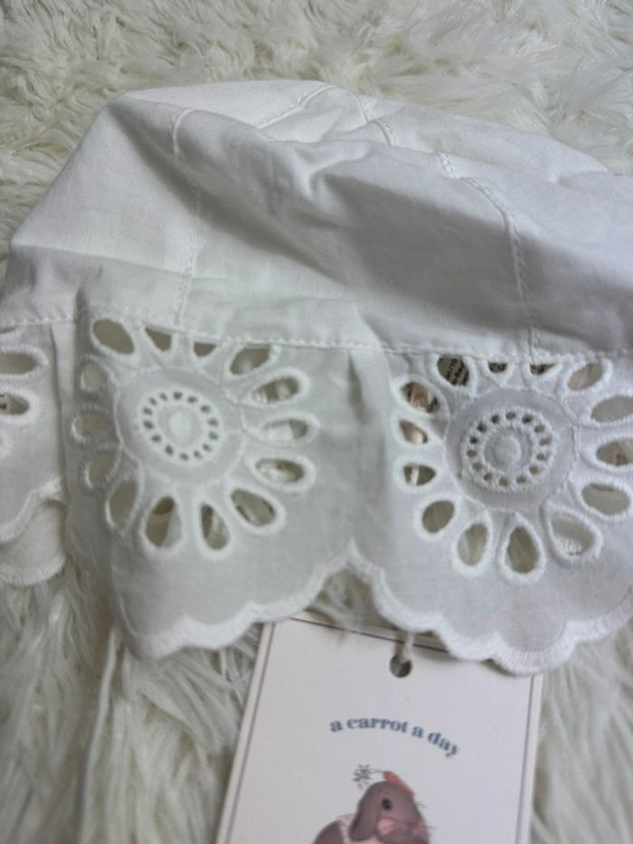 Chapeau blanc Konges Slojd taille 3-6 mois - photo numéro 2