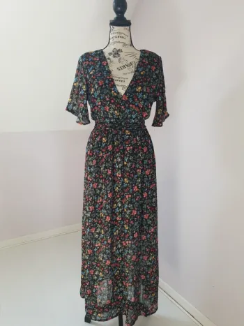 🌺 Superbe robe longue bohème – Jubylee – Taille S / M – Très bon éta