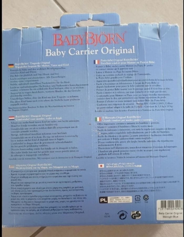 Porte bébé - photo numéro 2