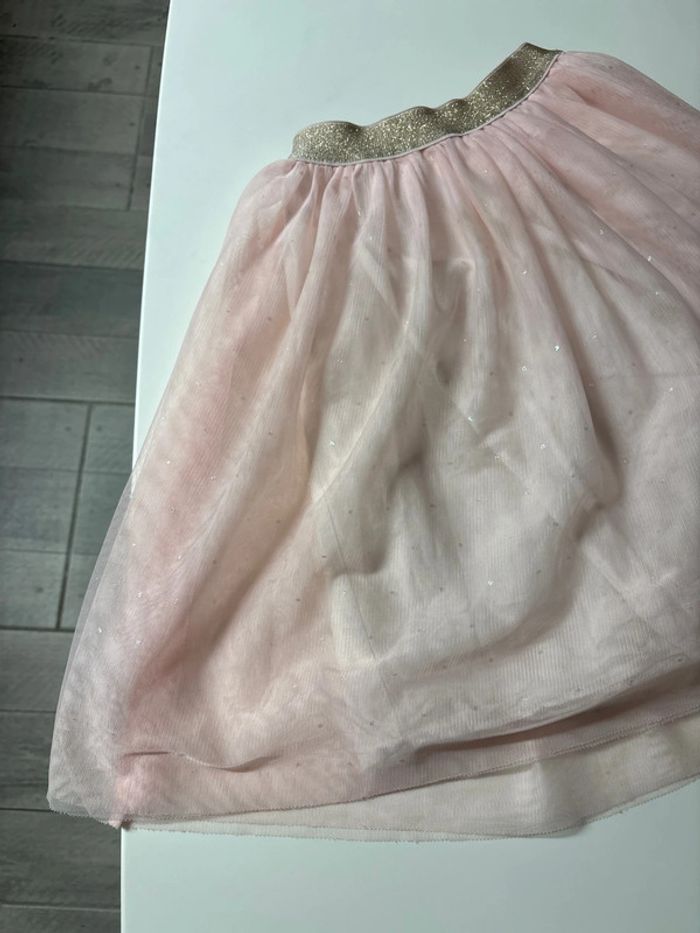 Jupe en tulle rose pailletée - photo numéro 3