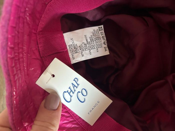 Bob coton et laine - Rose Fuschia - ChapCo - Neuf avec étiquette - photo numéro 4