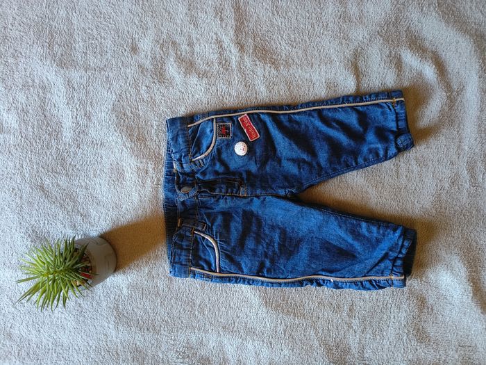 Lot 3 pantalon doublé 3 mois fille - photo numéro 2