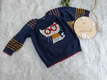 Pull 6 mois garçon orchestra