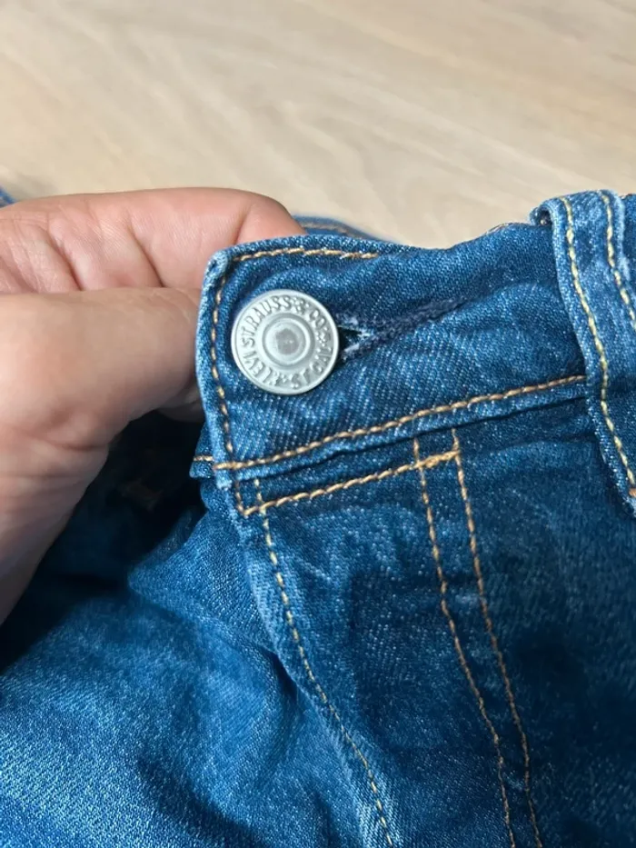 Short Levi’s 501 – W29 – denim bleu – coupe iconique - photo numéro 4