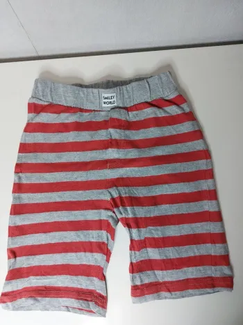 Kinder Short gris , rouge