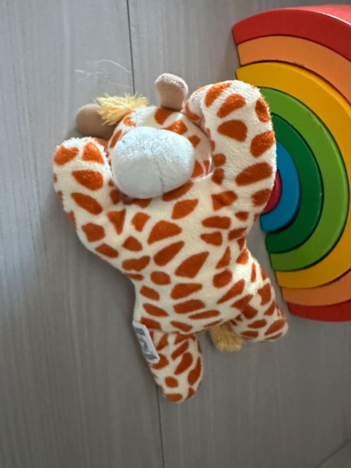 Peluche girafe nature planète - photo numéro 2