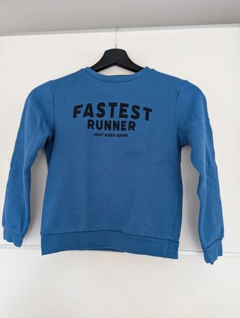 Pull bleu fatest runner 8 ans Kiabi