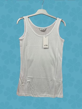 Long Tall Sally débardeur blanc * taille 38 *