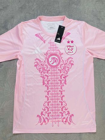 Maillot concept foot Algérie rose taille S