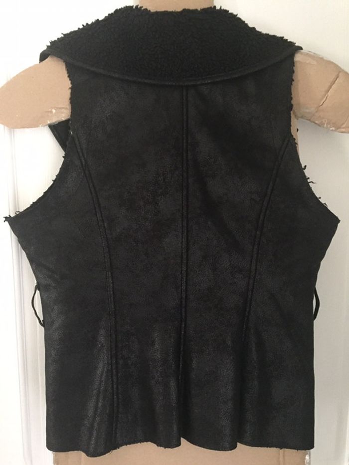 204-Veste sans manches marron T XL-42 - photo numéro 2