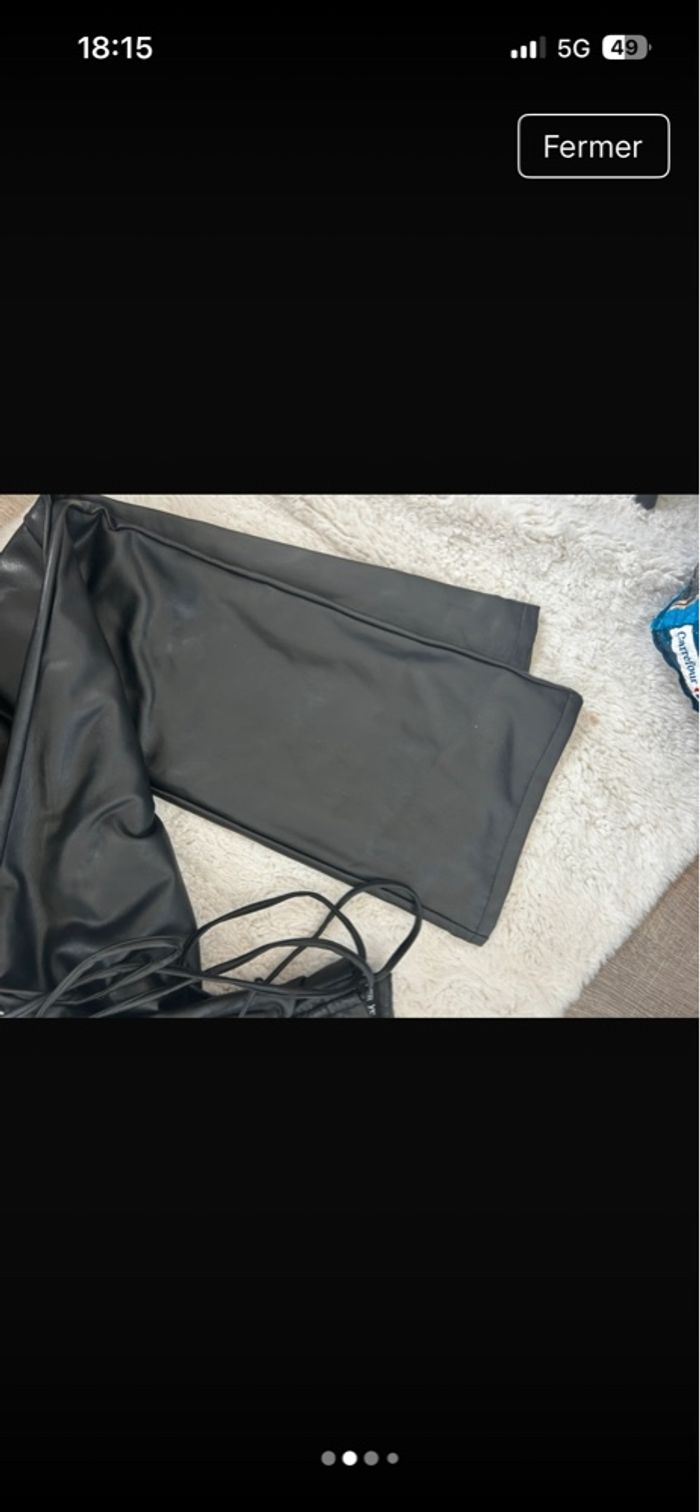 Pantalon en cuir - photo numéro 2
