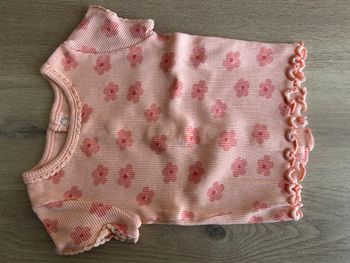tee-shirt imprimé fleurs taille 3 mois