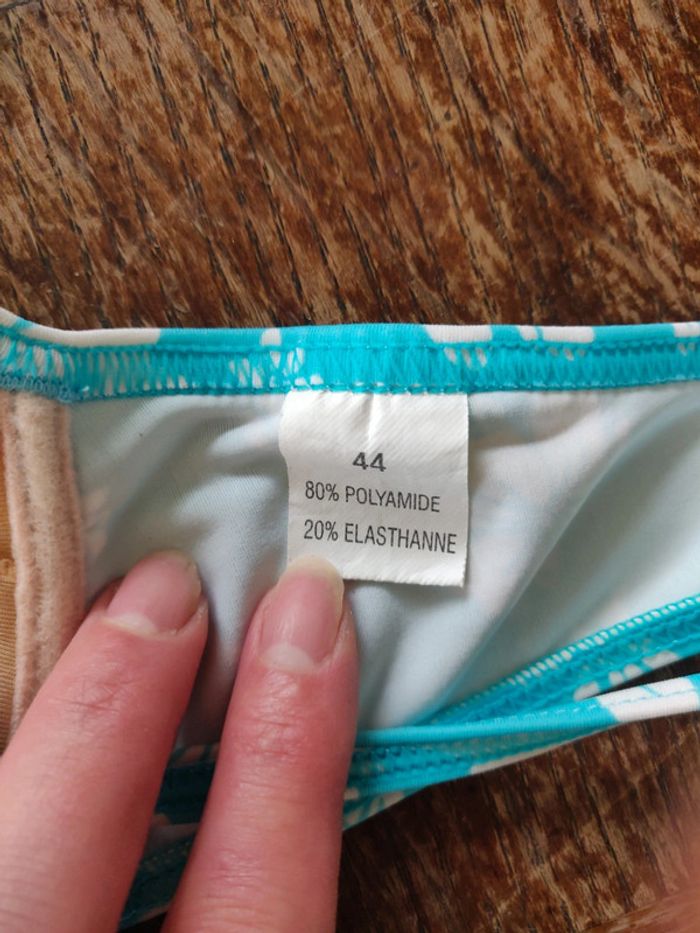 Maillot de bain deux pièces vintage taille 44 - photo numéro 9