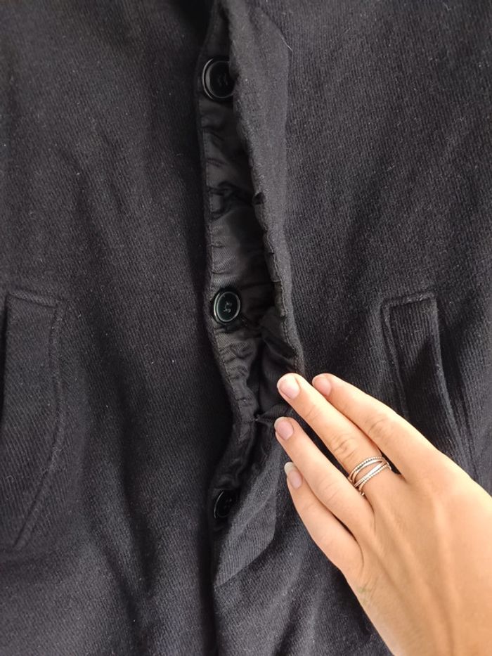 Manteau noir homme 50 - photo numéro 2