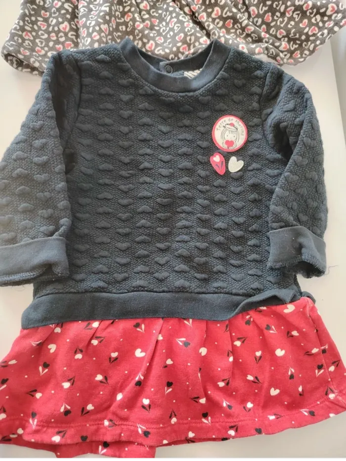 Lot de 2 robes 6 mois - photo numéro 2