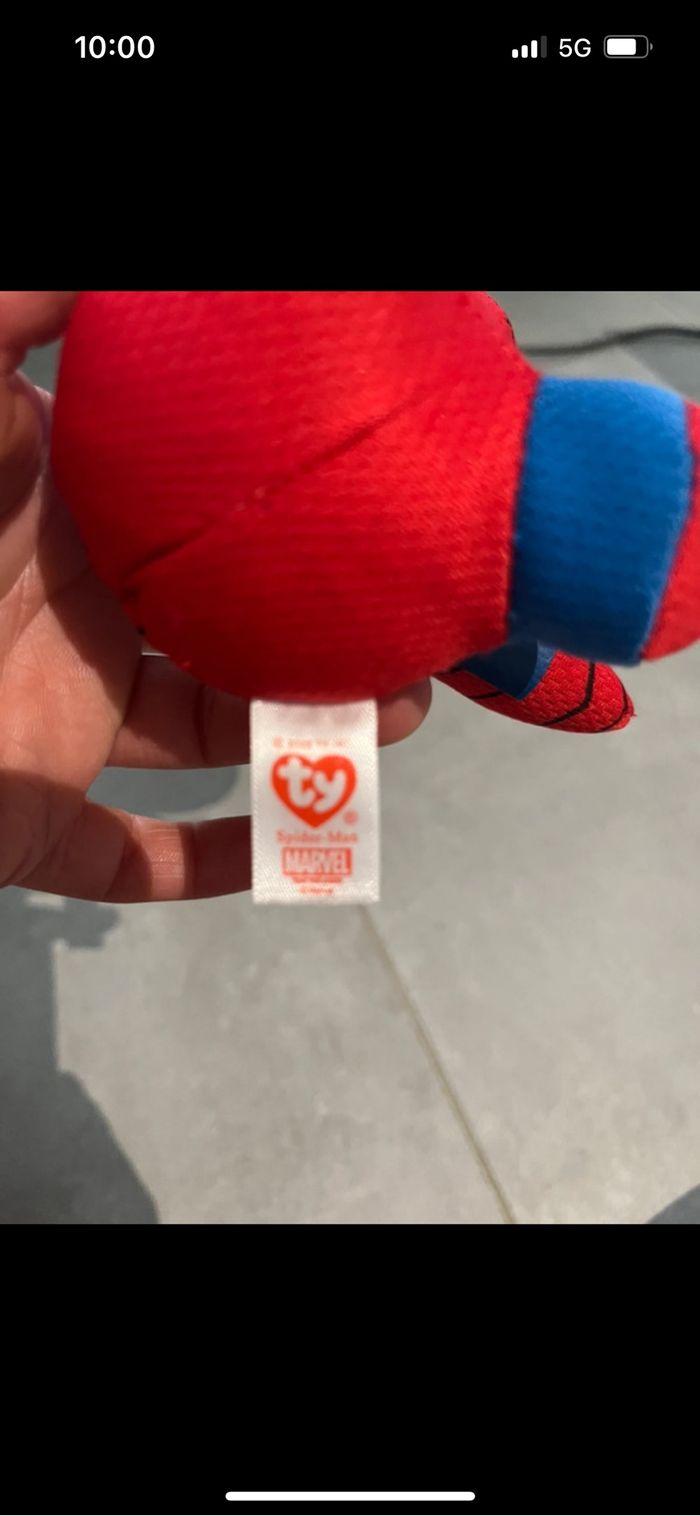 Peluche Spiderman TY - photo numéro 10