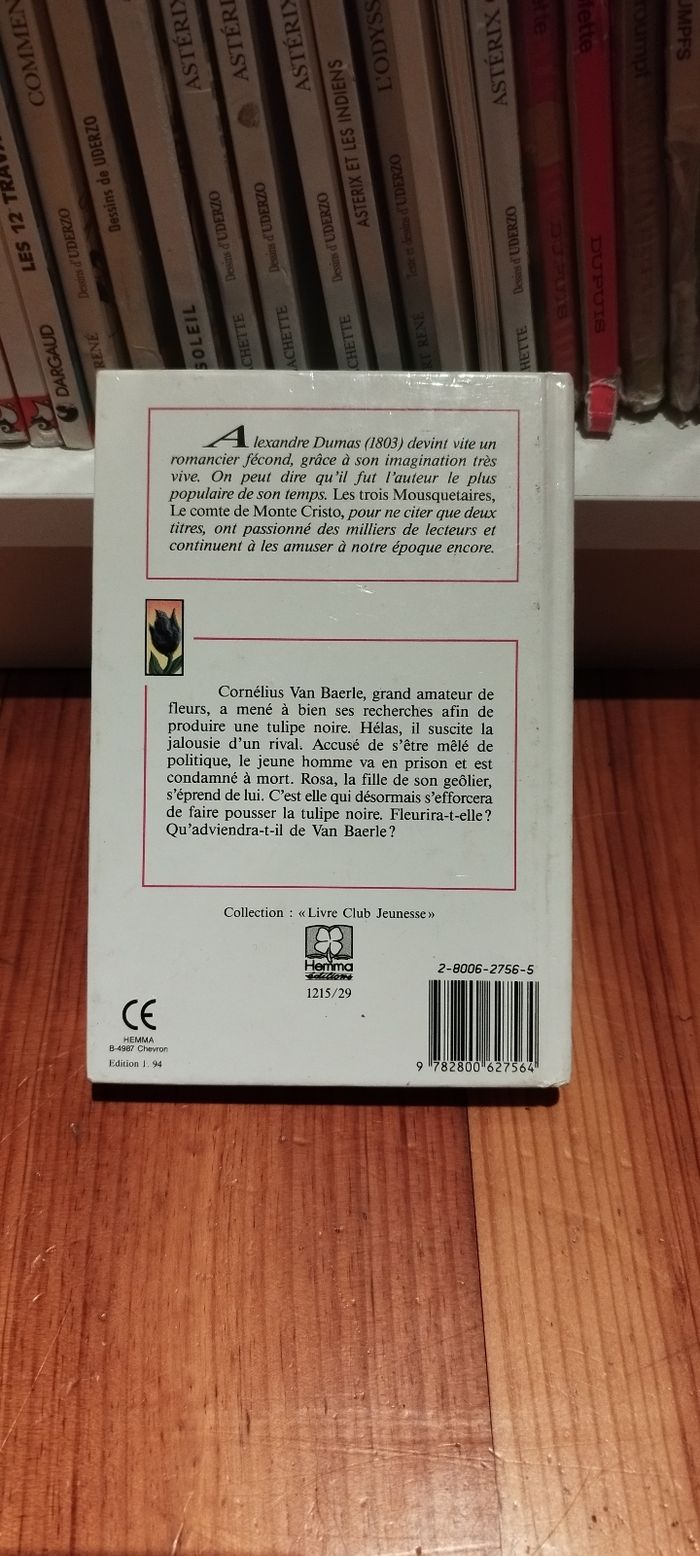 Livre vintage La tulipe noire - photo numéro 2