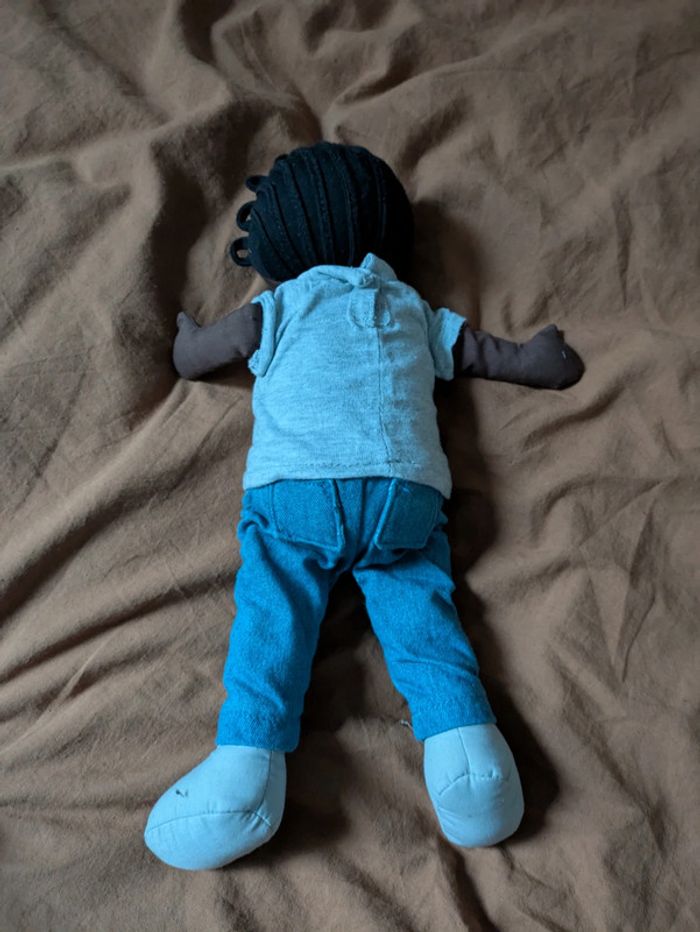 Poupée de chiffon peluche afro children of the world UNICEF - photo numéro 2