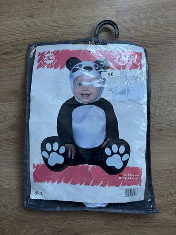 Déguisement bébé panda 