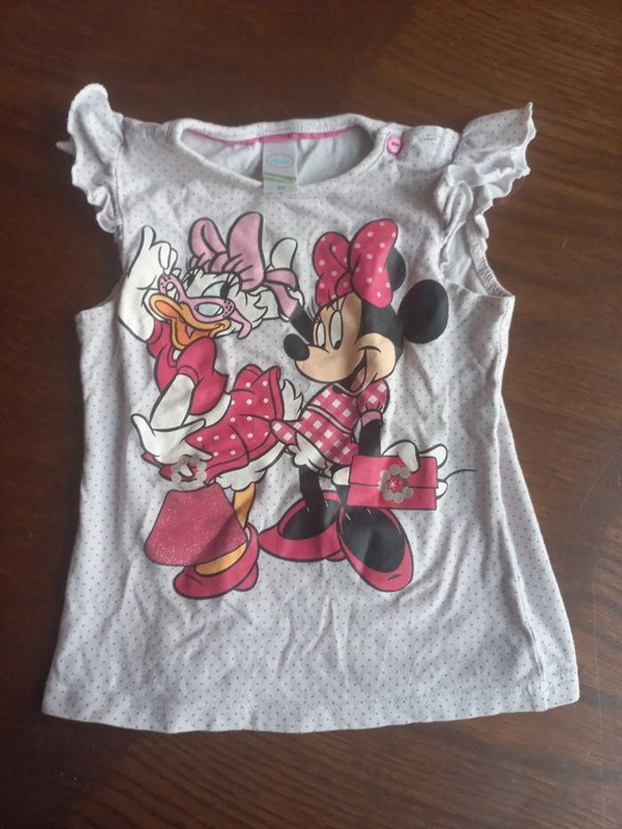 T-shirt Minnie et Daisy sans manches