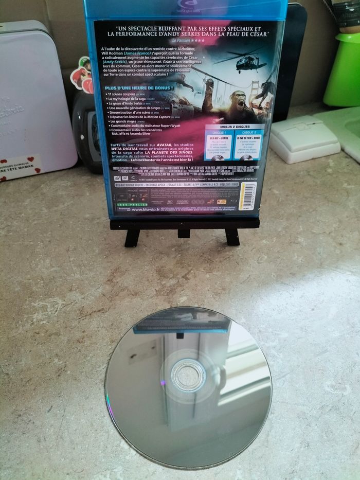 Blu-ray 🔥 La planète des singes Les origines - photo numéro 2