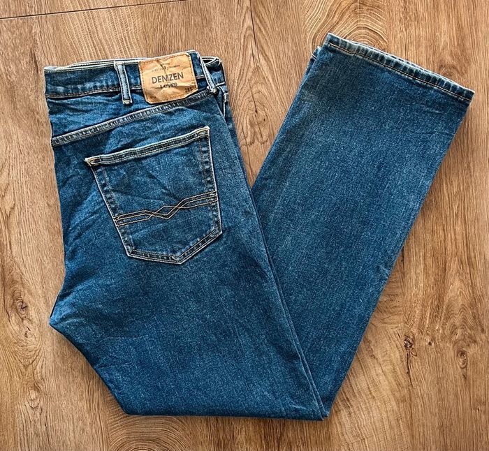 Jean/pantalon bleu marine Levi's Denzen 285 pour homme, taille W 38 L 34 (48 taille française) - photo numéro 2