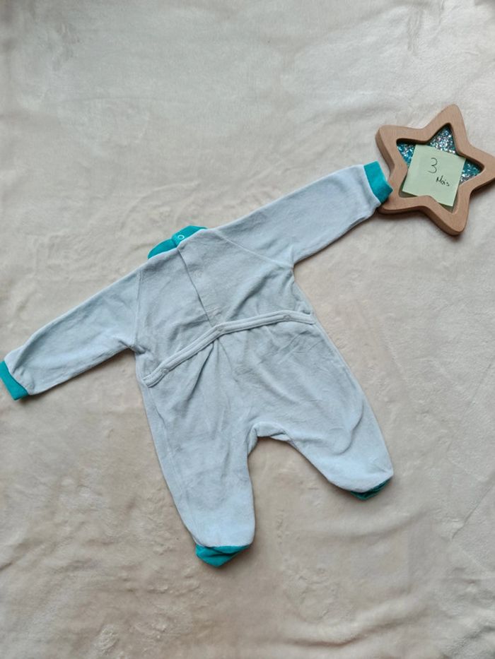 Pyjama velours 3 mois - photo numéro 4