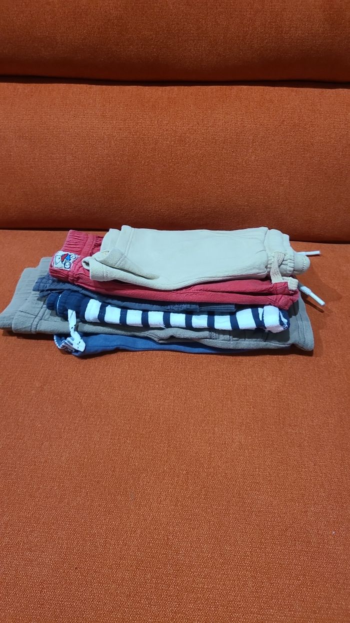 Lot short garçon 18 mois