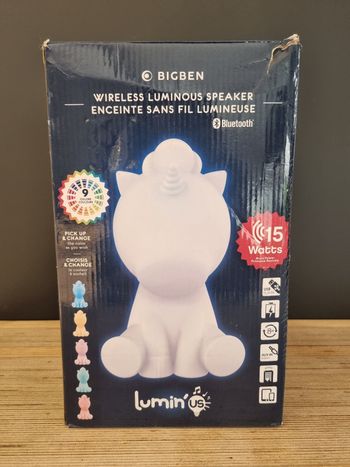 Enceinte lumineuse sans fil Licorne