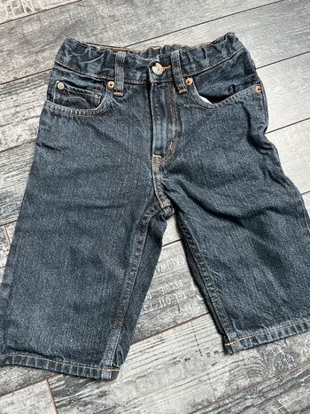 Bermuda jean 5/6 ans