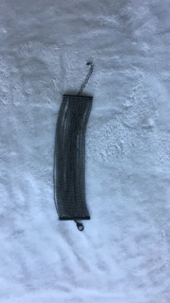 Bracelet multi rang acier
