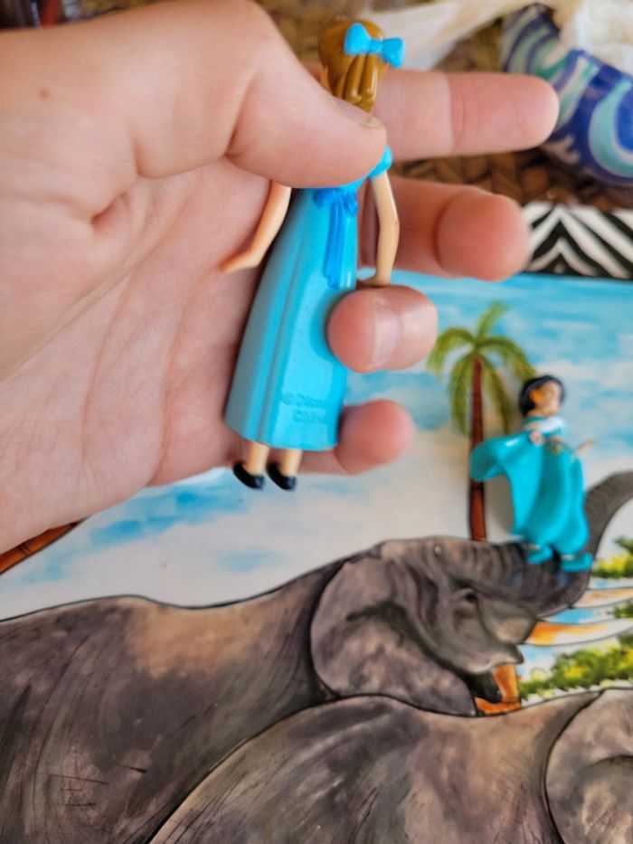 Jouet lot disney figurine péter pan jasmins - photo numéro 7