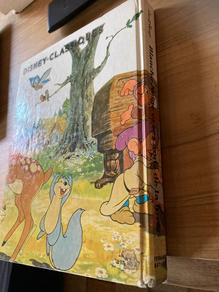 Livre vintage Blanche neige et ses amis de la forêt - photo numéro 3