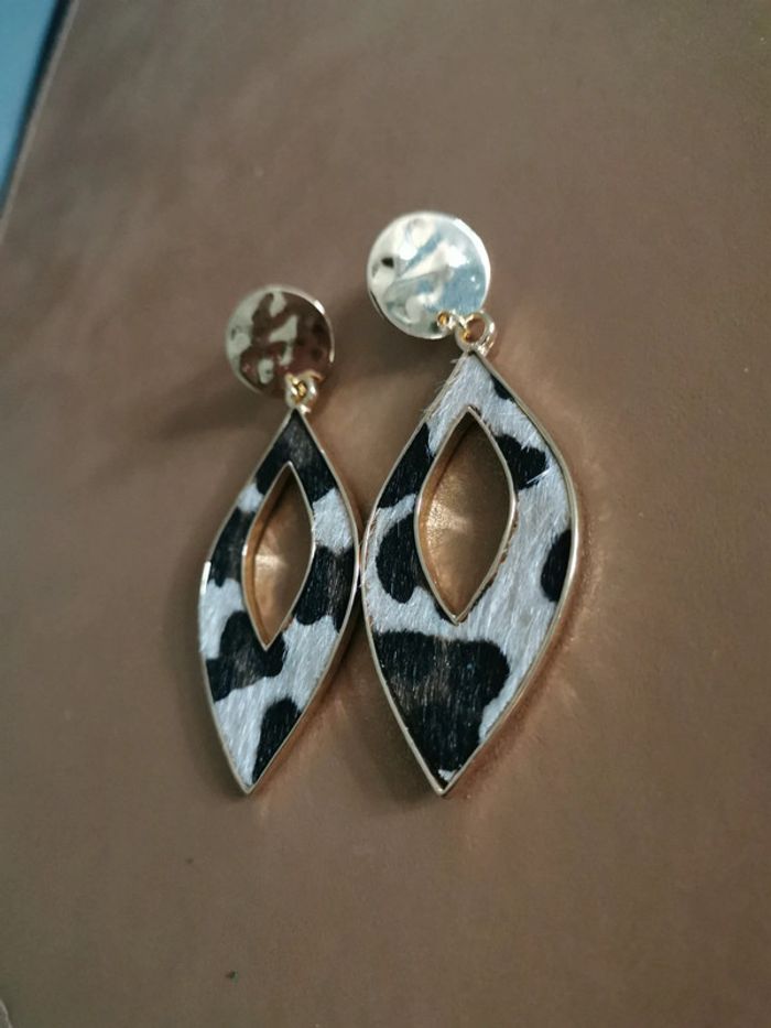 Boucles d'oreilles style cowboy country - photo numéro 2