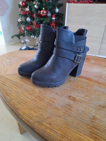 Botine à talon