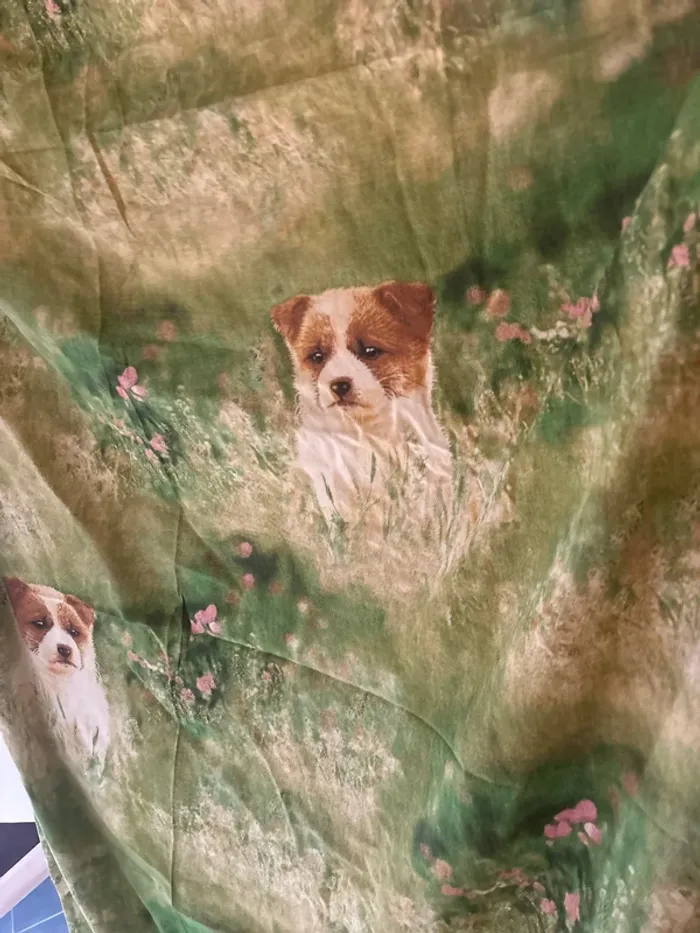 Lot draps chien chiot - photo numéro 2