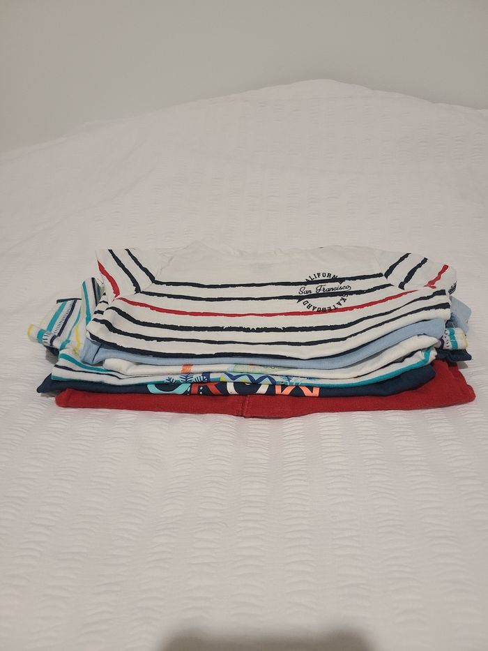 Lot tee-shirts 6 mois Garçon