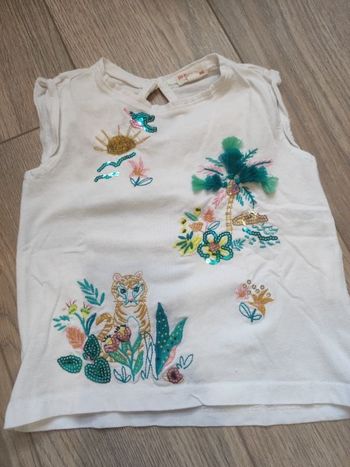 T shirt fille 24 mois