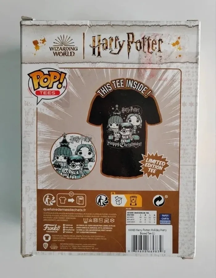 Coffret Taille L - Box tee-shirt Harry potter - Edition limitée - photo numéro 2