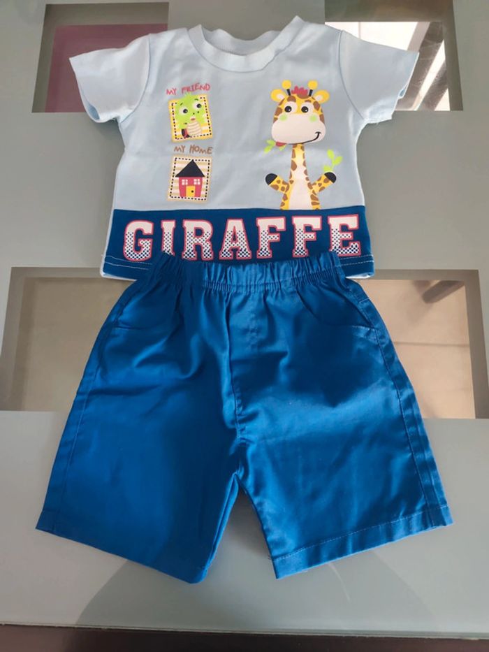 Ensemble short tee-shirt