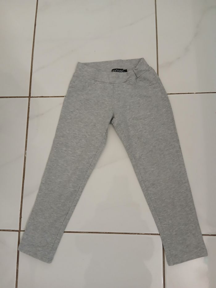 Pantalon en coton fille taille 4 ans 2 poche devant et derrierr - photo numéro 6