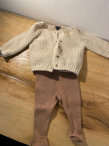 Ensemble gilet et legging garçon