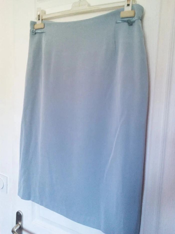 Jupe bleu pâle Un jour ailleurs en 42 - photo numéro 6